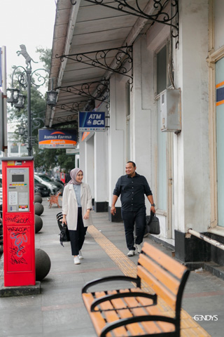 Fitri & Joko | Tessa sage green color