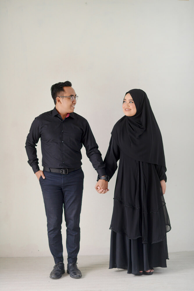 5 crop foto mempelai pria dan wanita